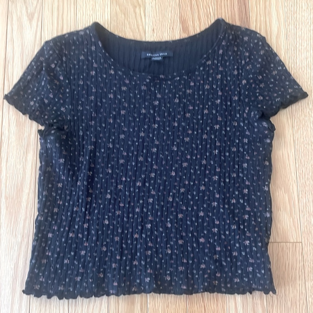 American Eagle Cropped Tee